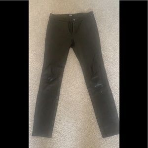 PAIGE black leather pants